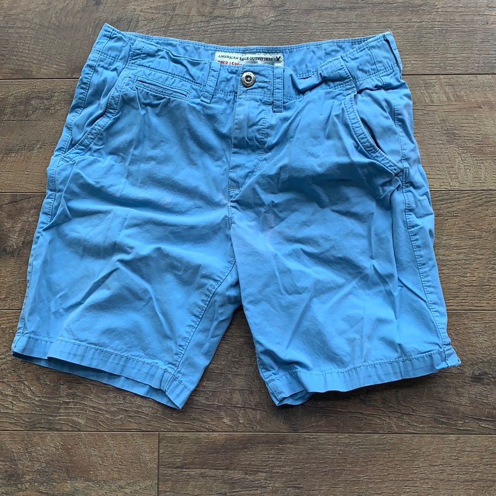 AE baby blue shorts